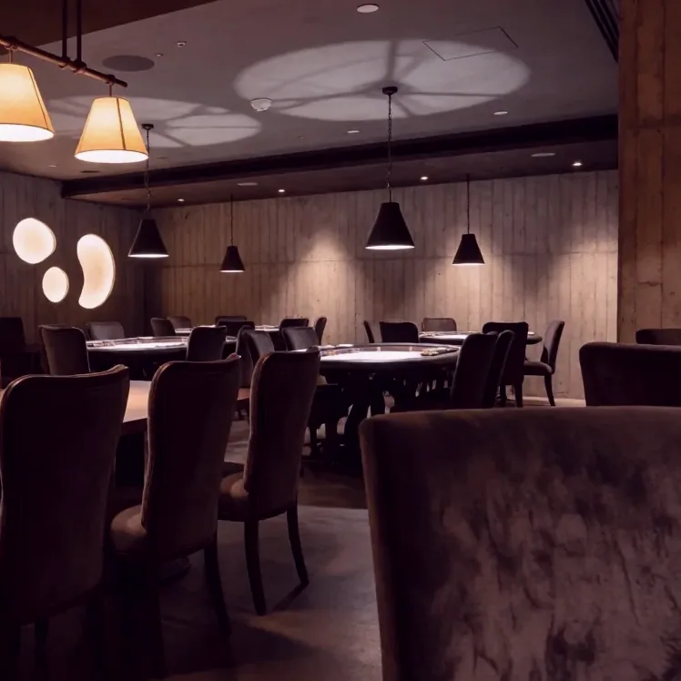 Le comptoir monté sur un fond de foudre